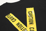 VLONE Yellow Tape Risk T-Shirt