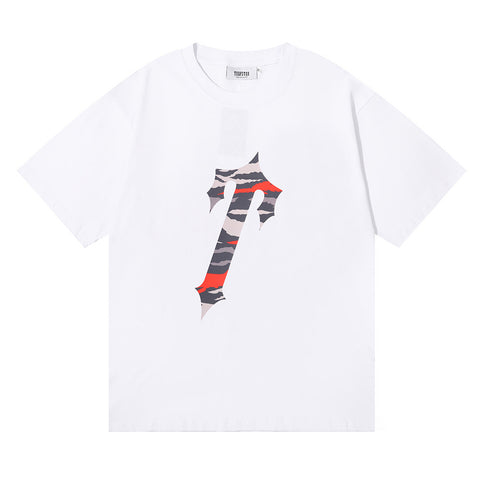 Trapstar Irongate Camo T Tee White/Infrared Edition