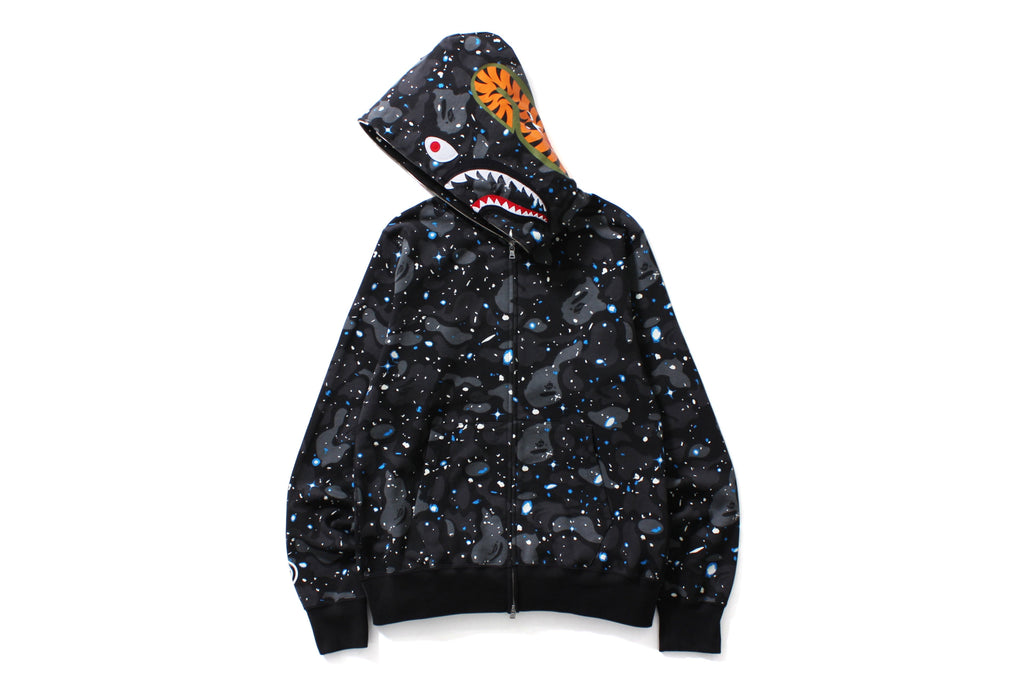 Bape Shark Jacket Black – Tenisshop.la