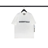 Fear of God Essentials Boxy T-Shirt Applique Logo 'Moss'