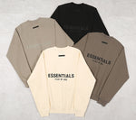 Fear of God Essentials Hoodie Pull-Over Crewneck (SS21) 'Buttercream'