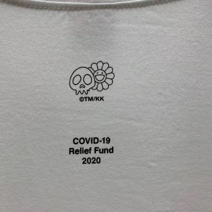 Supreme 2020 Takashi Murakami Covid-19 Relief Box Logo T-Shirt - White  T-Shirts, Clothing - WSPME65611