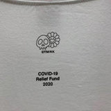 Supreme Takashi Murakami COVID-19 Relief Box Logo Tee White