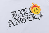 Palm Angels Burning Head Logo Short-Sleeve Tee