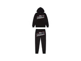 Trapstar Shooters Hoodie Tracksuit Black/Red