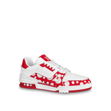 Louis Vuitton LV Trainer X YK Infinity Dots Red