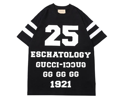 GUCCI 25 Eschatology T-Shirt (Black/White)