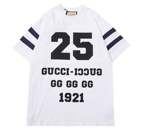 GUCCI 25 Eschatology T-Shirt (White/Black) – Tenisshop.la