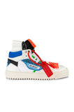 Off-White Off Court High Top White Blue