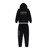 Trapstar Chenille Decoded 2.0 Hooded Tracksuit Black Revolution Edition