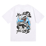 Trapstar 'You Cruise You Lose' White Tee