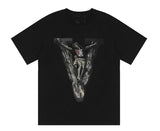 Vlone x Saint Michael Christ T-Shirt Black