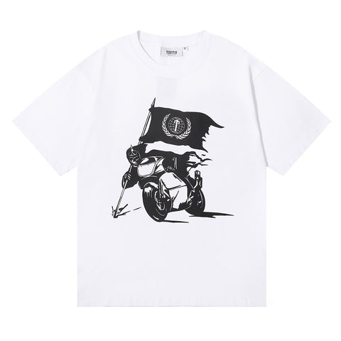 Trapstar 'T-Logo Red' White T-Shirt – Tenisshop.la