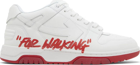 Off-White Out of Office Low 'For Walking - White Red' 2023
