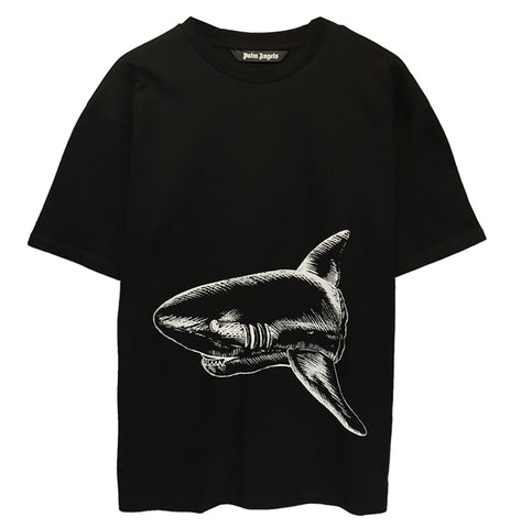 Palm Angels Broken Shark Classic T-Shirt Black