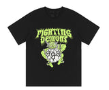 Vlone Fighting Demons T-Shirt Black