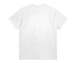 GIVENCHY Paris Distressed Logo T Shirt White/Red