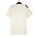 Palm Angels Brush Strokes Classic T-Shirt Off White/Black