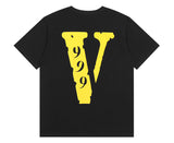 Vlone x Juice Wrld 999 - Legends Never Die Shirt (Black/Yellow)