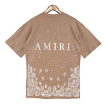 AMIRI Bandana Bleach Beige T Shirt