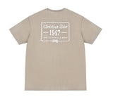 DIOR 1974 Pocket Logo Beige T Shirt