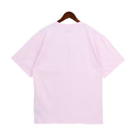 Copy of AMIRI Logo-Flocked Cotton-Jersey PinkT-Shirt