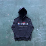 Trapstar Chenille Decoded 2.0 Hooded Tracksuit Black Revolution Edition