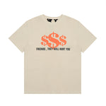 Vlone Money Over Friends T-Shirt Beige