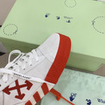 Off-White Vulc Sneaker Low 'White Red'
