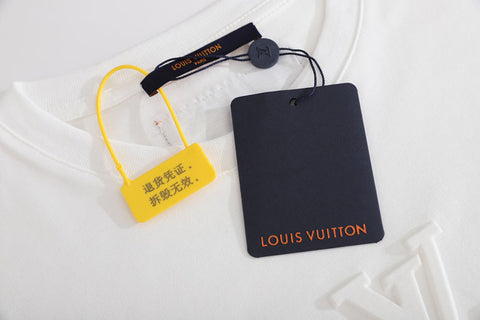 Louis Vuitton LV Debossed Tee Green – Tenisshop.la