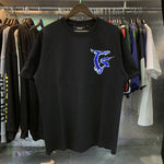 Trapstar 'Making Waves' T-Shirt - Black/Blue