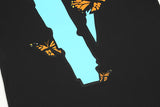 VLONE Blue Butterfly T-Shirt