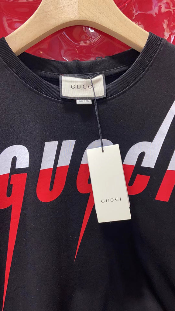 Gucci - Blade logo-print Cotton-jersey T-Shirt - Mens - Black