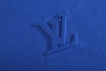 Louis Vuitton LV Debossed Tee Blue