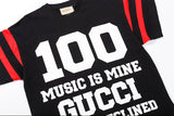 GUCCI Music Is Mine 100 T Shirt Black