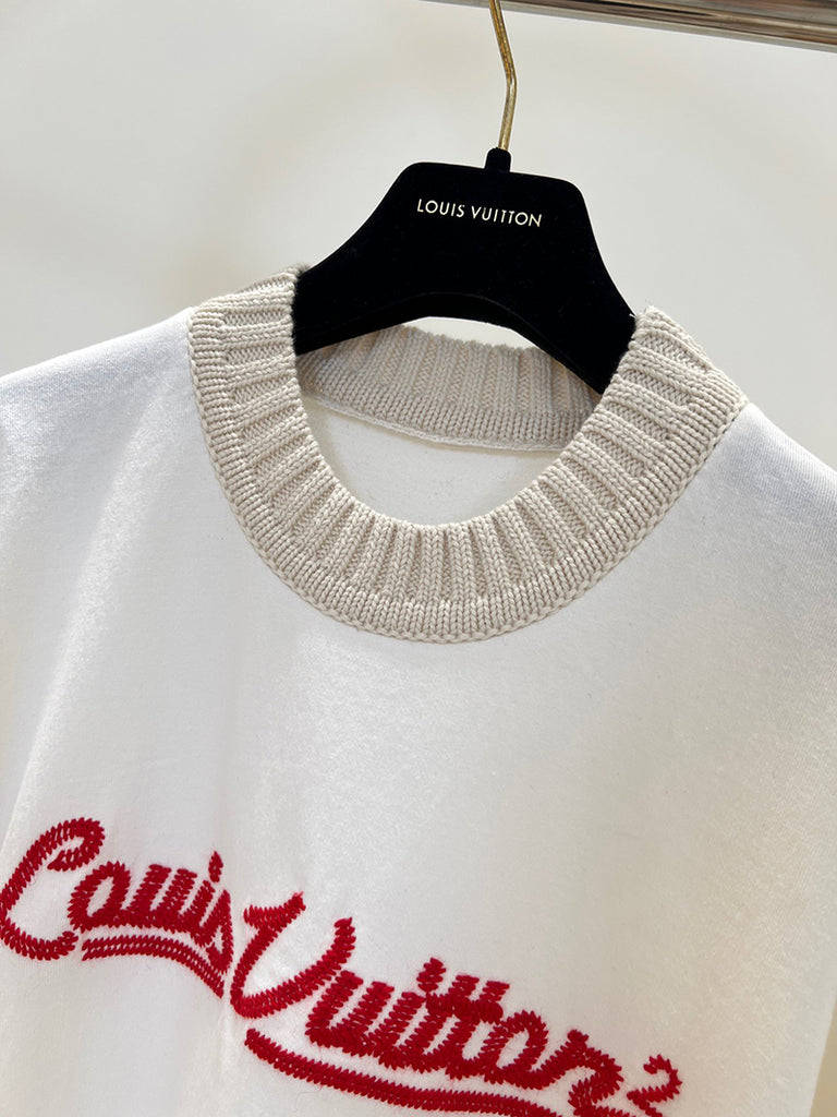 Louis vuitton EMBROIDERED MOCKNECK .