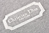 DIOR Christian Dior Couture Relaxed-Fit Grey T-Shirt