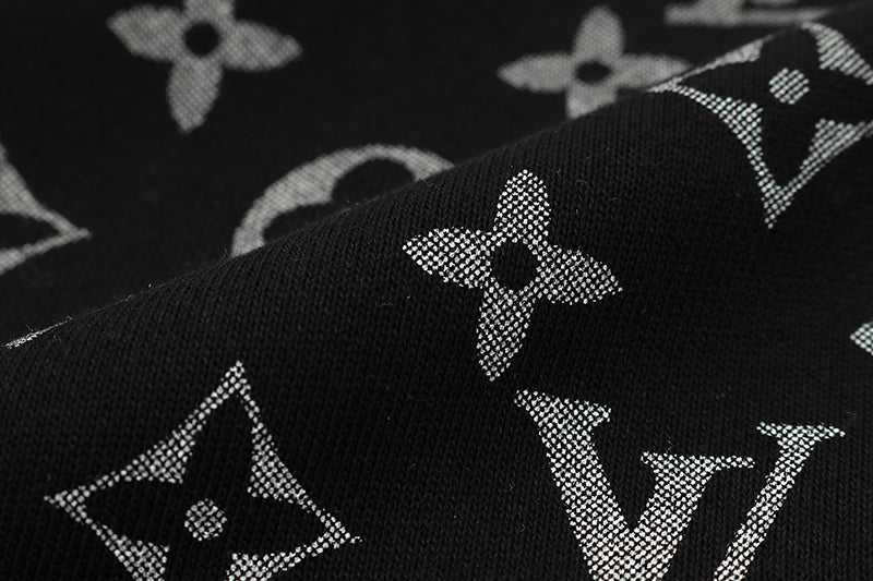 Louis Vuitton Black & White Men's Size L Lvse Monogram Degrade Crewnec –  Shop Luxe Society