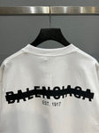 Balenciaga Strike 1917 logo oversized T-shirt