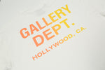 Gallery Dept. - Boardwalk Logo-Print Distressed T-Shirt White