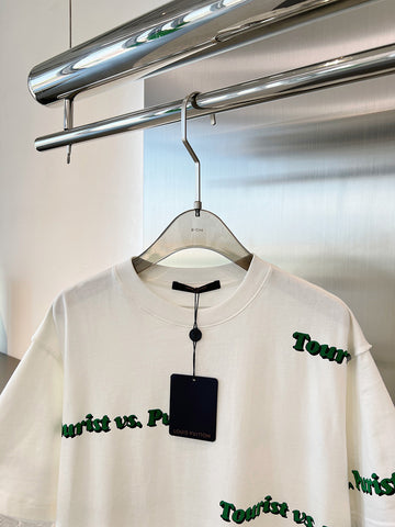 Louis Vuitton Tourist VS Purist Printed Tee Green – Tenisshop.la