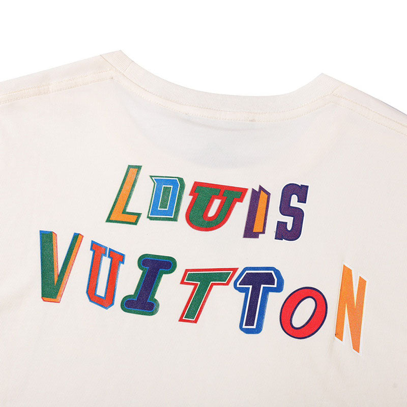 Louis Vuitton x NBA Basketball Short-Sleeved T-shirt White – Tenisshop.la