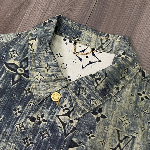 Louis Vuitton LV Monogram Tailored Denim Jacket – Tenisshop.la