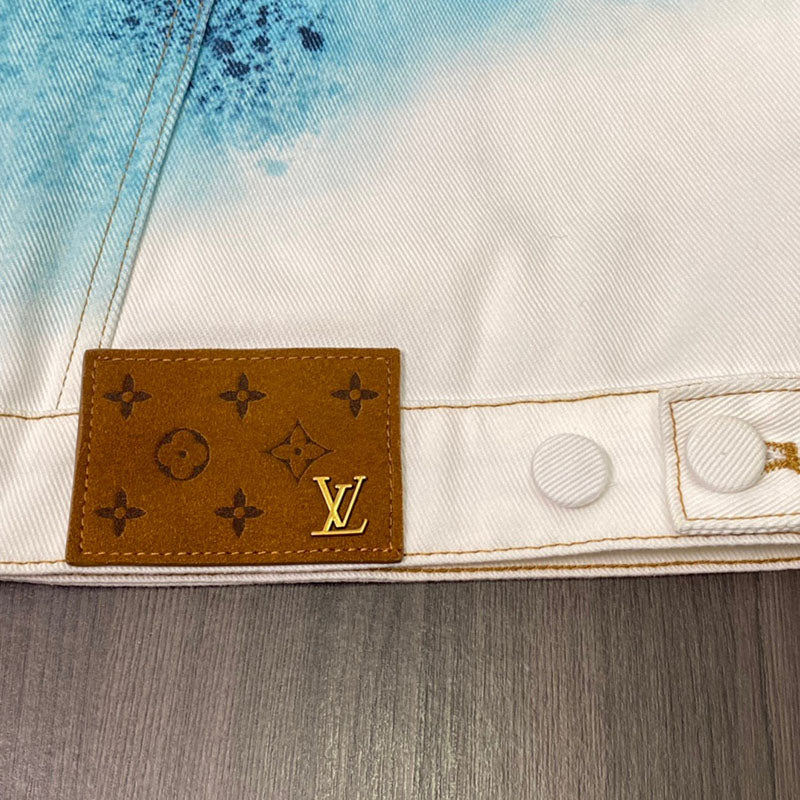 Louis Vuitton LV Spray Jeans – Tenisshop.la