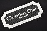 DIOR Christian Dior Couture Relaxed-Fit Black T-Shirt