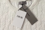 Dior Oversized Oblique White T-shirt