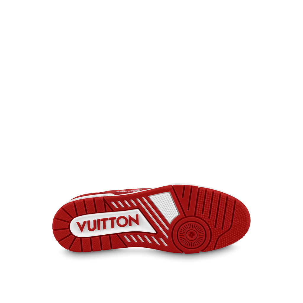 Louis Vuitton Trainer #54 Signature White Red