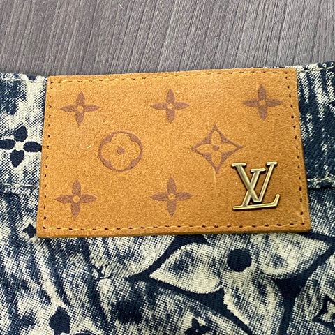 Louis Vuitton Monogram Tailored Denim Pants