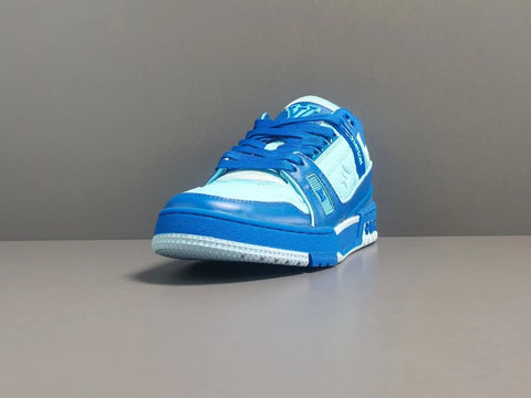 Louis Vuitton Trainer Monogram Blue Cyan – Tenisshop.la