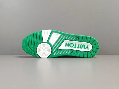 Louis Vuitton Trainer Monogram Denim Green – Tenisshop.la